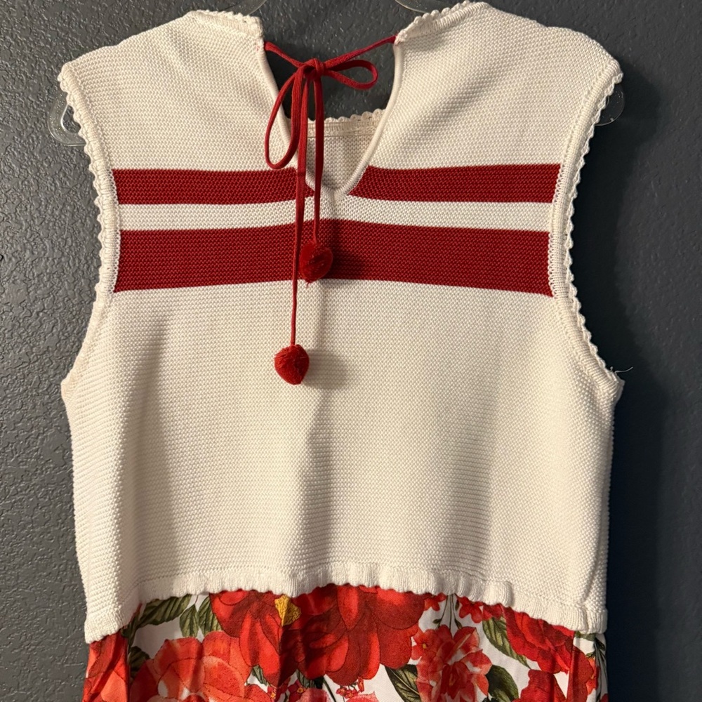 FARM RIO • Anthropologie endless summer dress • medium floral maxi - Picture 10 of 11